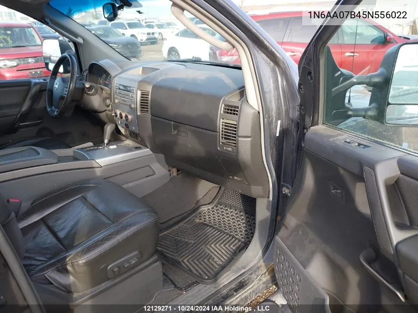 1N6AA07B45N556022 2005 Nissan Titan Xe/Se/Le