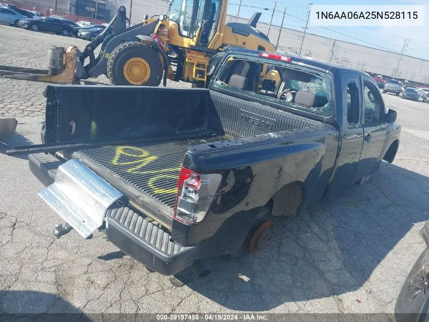 1N6AA06A25N528115 2005 Nissan Titan Xe