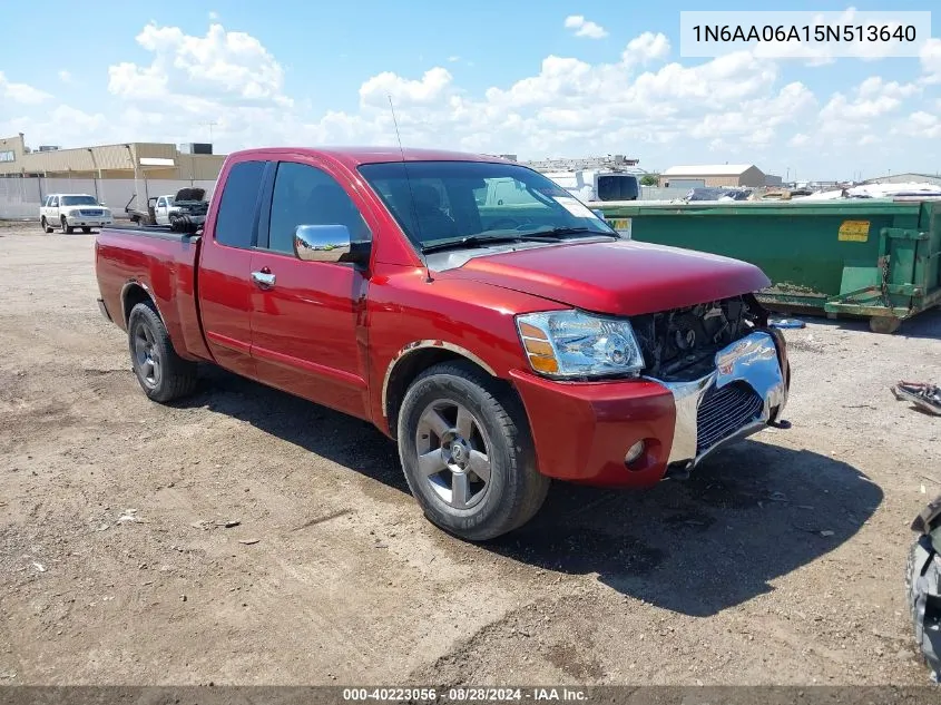 1N6AA06A15N513640 2005 Nissan Titan Se