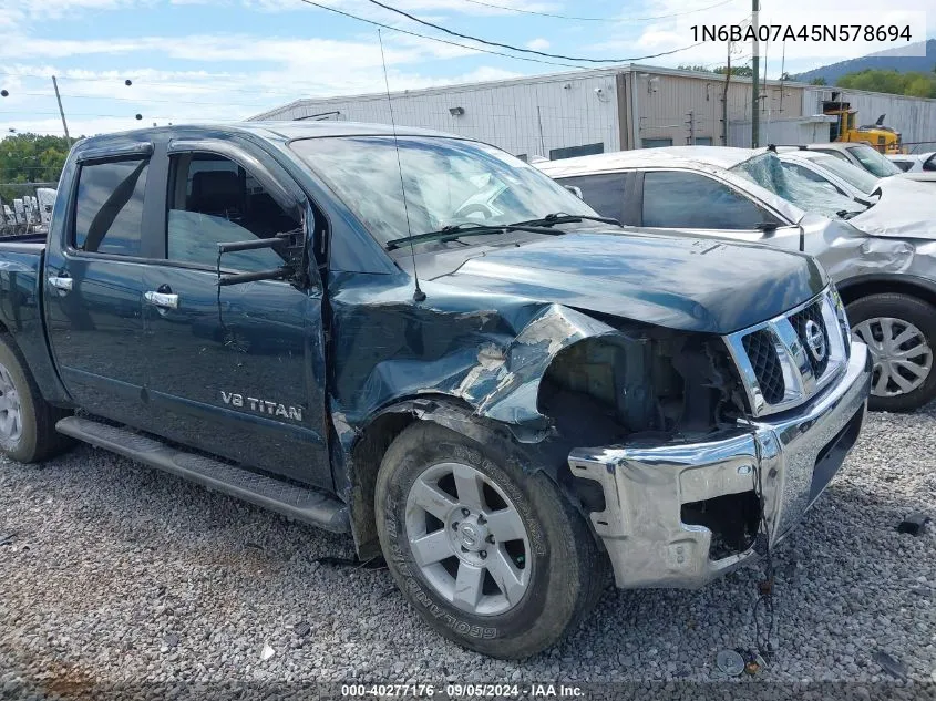 1N6BA07A45N578694 2005 Nissan Titan Le