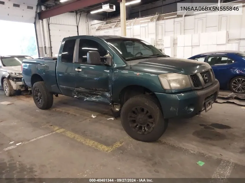 1N6AA06BX5N555846 2005 Nissan Titan Se