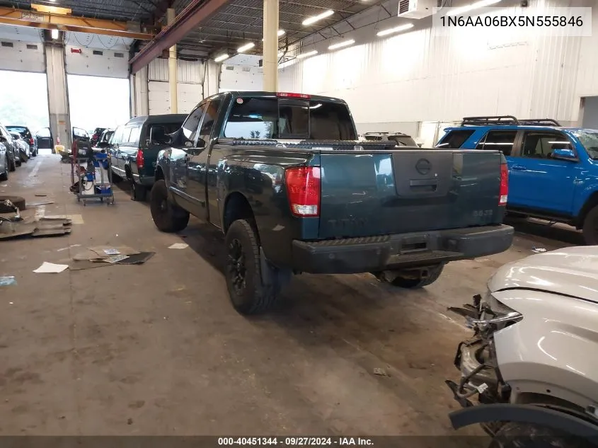 1N6AA06BX5N555846 2005 Nissan Titan Se