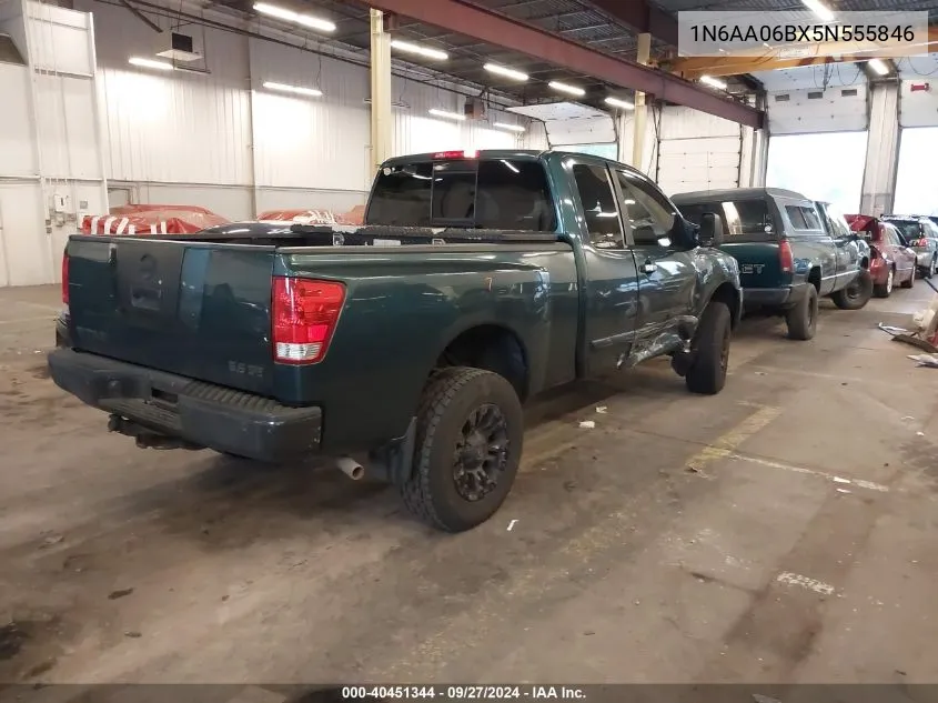 1N6AA06BX5N555846 2005 Nissan Titan Se