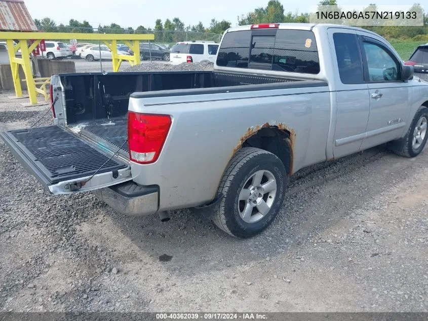 1N6BA06A57N219133 2007 Nissan Titan Se