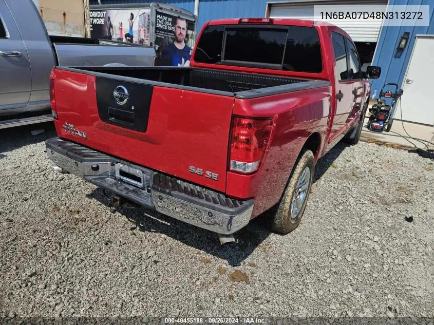 1N6BA07D48N313272 2008 Nissan Titan