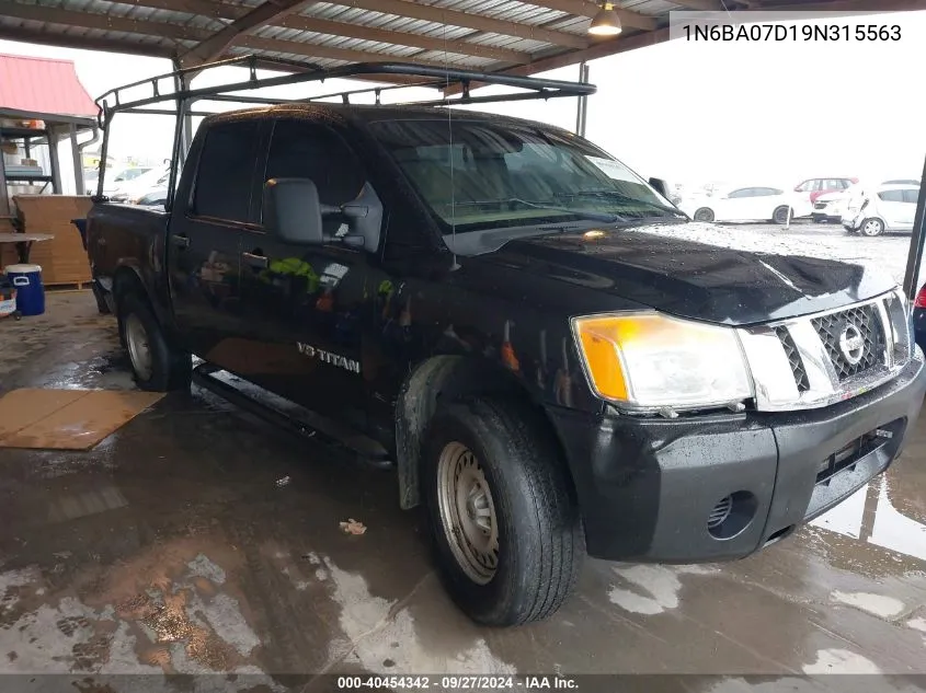 1N6BA07D19N315563 2009 Nissan Titan Xe