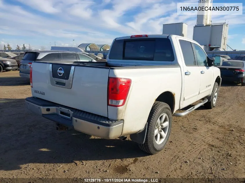 1N6AA0EC4AN300775 2010 Nissan Titan Xe/Se/Le/Pro-4X