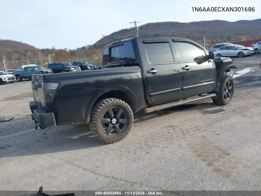 2010 Nissan Titan Le VIN: 1N6AA0ECXAN301686 Lot: 40853054