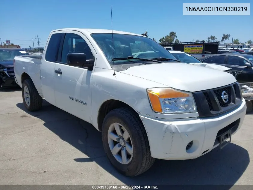 2012 Nissan Titan S VIN: 1N6AA0CH1CN330219 Lot: 39739168