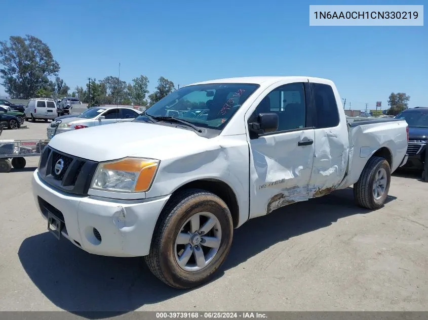 2012 Nissan Titan S VIN: 1N6AA0CH1CN330219 Lot: 39739168