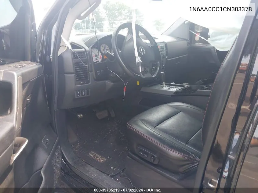 1N6AA0CC1CN303378 2012 Nissan Titan Pro-4X