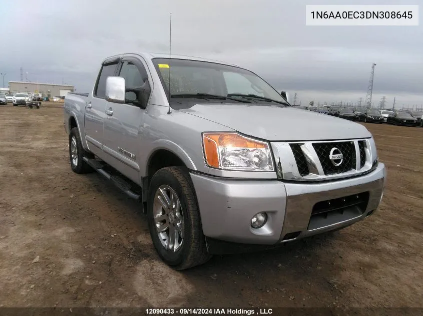 1N6AA0EC3DN308645 2013 Nissan Titan S/Sv/Sl/Pro-4X