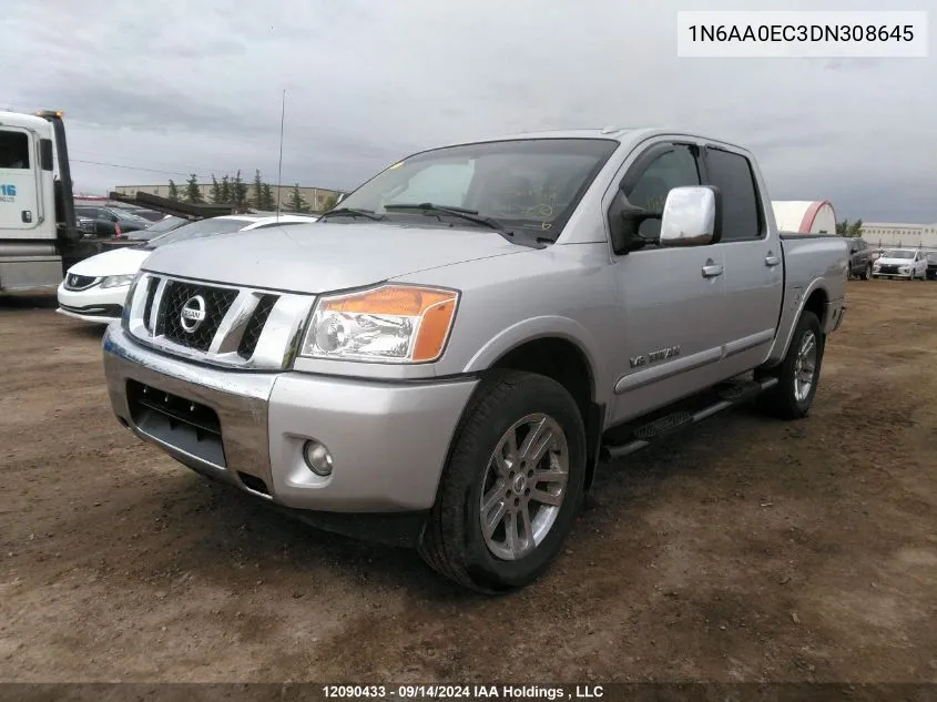 1N6AA0EC3DN308645 2013 Nissan Titan S/Sv/Sl/Pro-4X