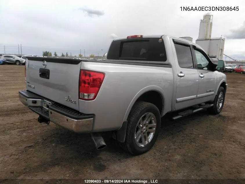 1N6AA0EC3DN308645 2013 Nissan Titan S/Sv/Sl/Pro-4X