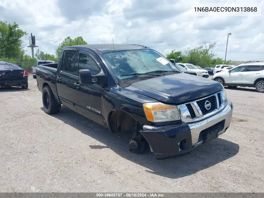 2013 Nissan Titan Sv VIN: 1N6BA0EC9DN313868 Lot: 39685757