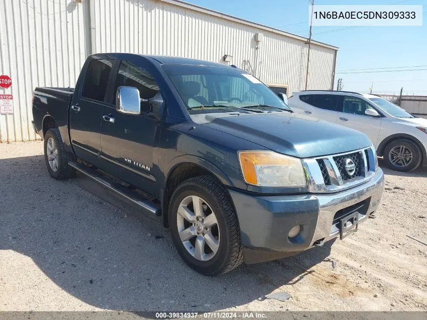 2013 Nissan Titan Sl VIN: 1N6BA0EC5DN309333 Lot: 39834937