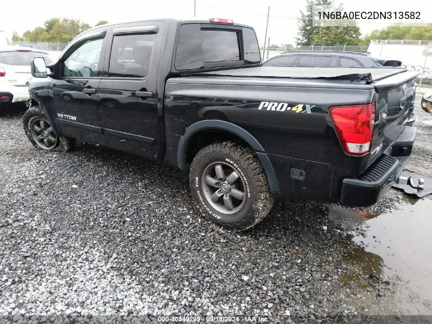 2013 Nissan Titan S/Sv/Sl/Pro-4X VIN: 1N6BA0EC2DN313582 Lot: 40349299