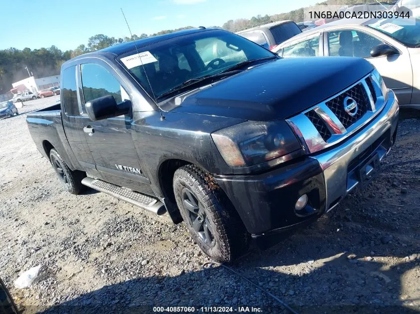 2013 Nissan Titan Sv VIN: 1N6BA0CA2DN303944 Lot: 40857060