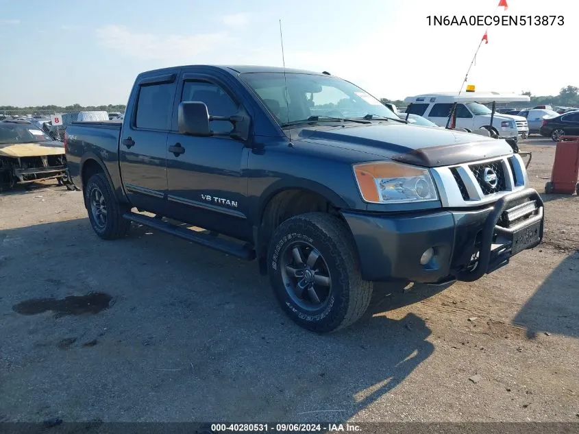 1N6AA0EC9EN513873 2014 Nissan Titan Pro-4X