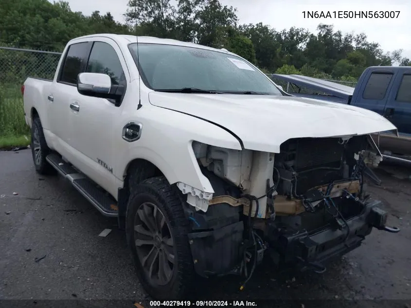 1N6AA1E50HN563007 2017 Nissan Titan Sl