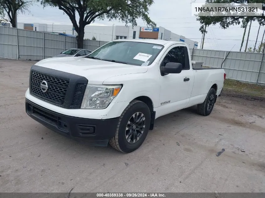 1N6AA1R76HN531321 2017 Nissan Titan S/Sv