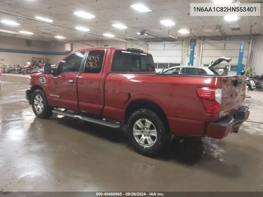 1N6AA1C82HN553401 2017 Nissan Titan Sv