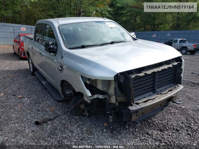 2017 Nissan Titan Platinum Reserve/Pro-4X/S/Sl/Sv VIN: 1N6AA1EJ9HN519164 Lot: 40470851