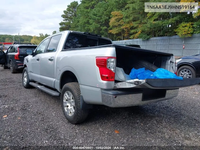 2017 Nissan Titan Platinum Reserve/Pro-4X/S/Sl/Sv VIN: 1N6AA1EJ9HN519164 Lot: 40470851