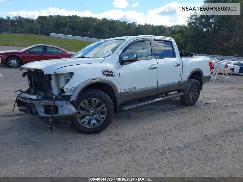 2017 Nissan Titan Platinum Reserve VIN: 1N6AA1E50HN508900 Lot: 40544896