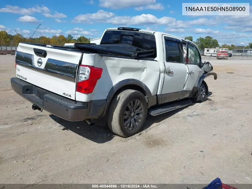 2017 Nissan Titan Platinum Reserve VIN: 1N6AA1E50HN508900 Lot: 40544896