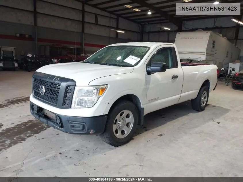 1N6AA1R73HN531423 2017 Nissan Titan