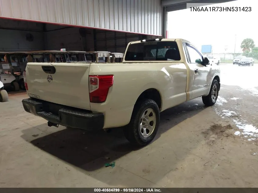 1N6AA1R73HN531423 2017 Nissan Titan