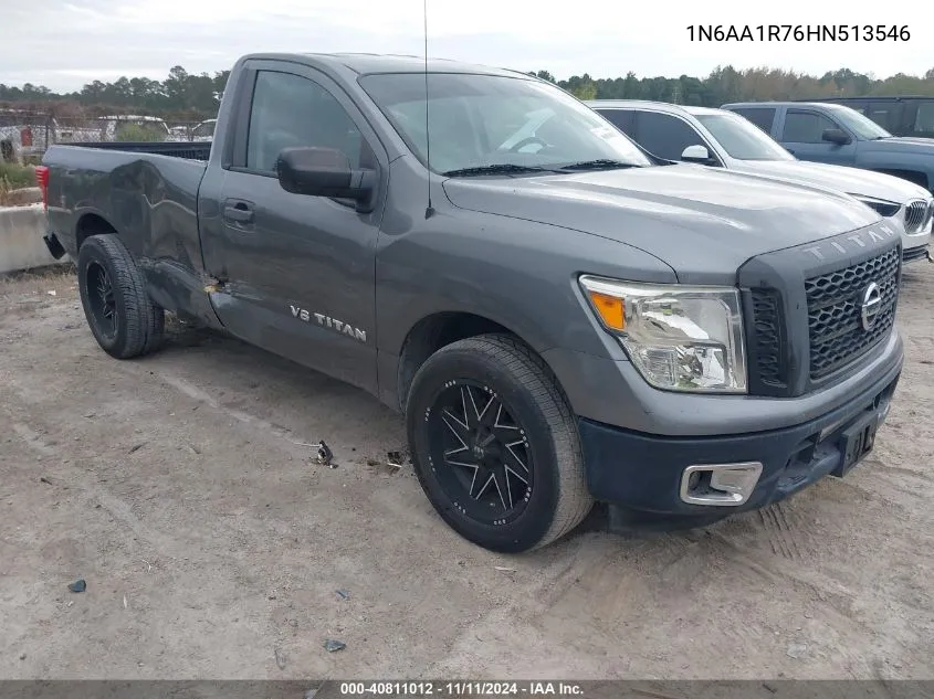 2017 Nissan Titan S VIN: 1N6AA1R76HN513546 Lot: 40811012