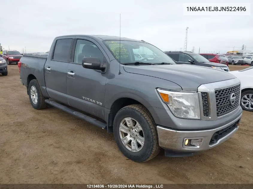 2018 Nissan Titan VIN: 1N6AA1EJ8JN522496 Lot: 12134836