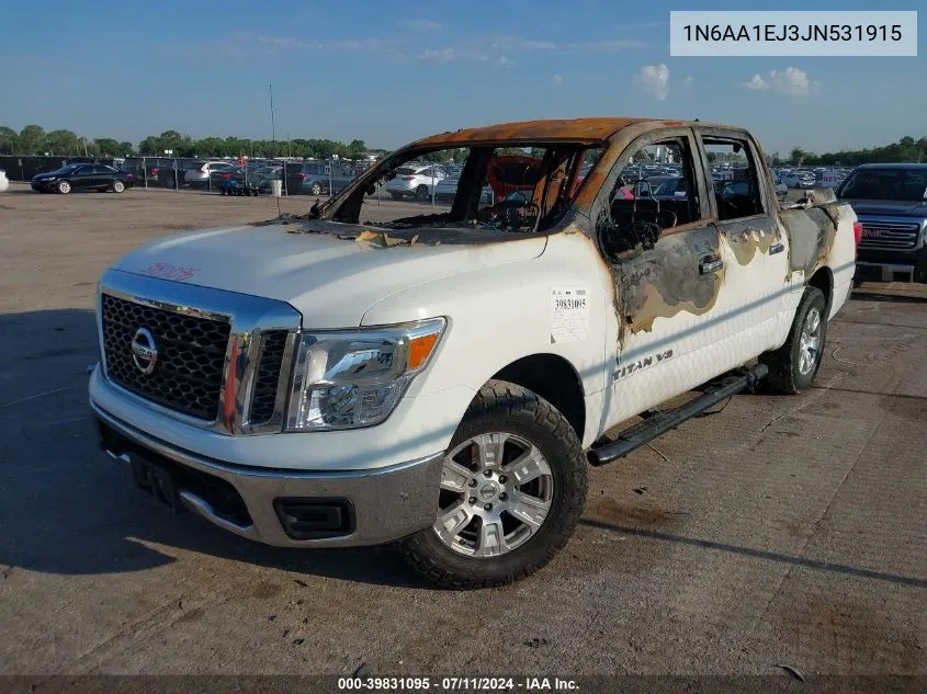 1N6AA1EJ3JN531915 2018 Nissan Titan Sv