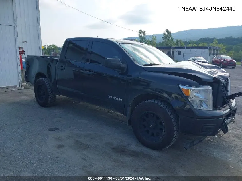 1N6AA1EJ4JN542440 2018 Nissan Titan S