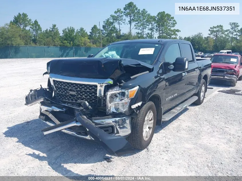 2018 Nissan Titan Sv VIN: 1N6AA1E68JN537351 Lot: 40054831