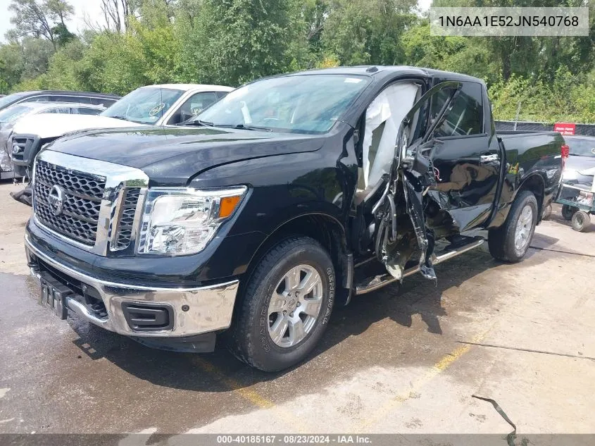 1N6AA1E52JN540768 2018 Nissan Titan Sv