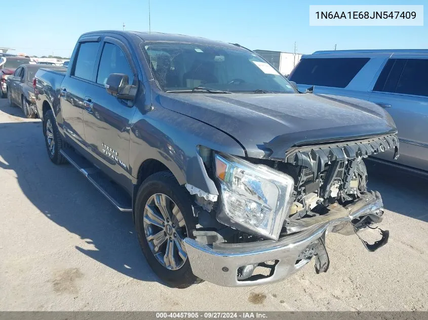 2018 Nissan Titan Sv VIN: 1N6AA1E68JN547409 Lot: 40457905