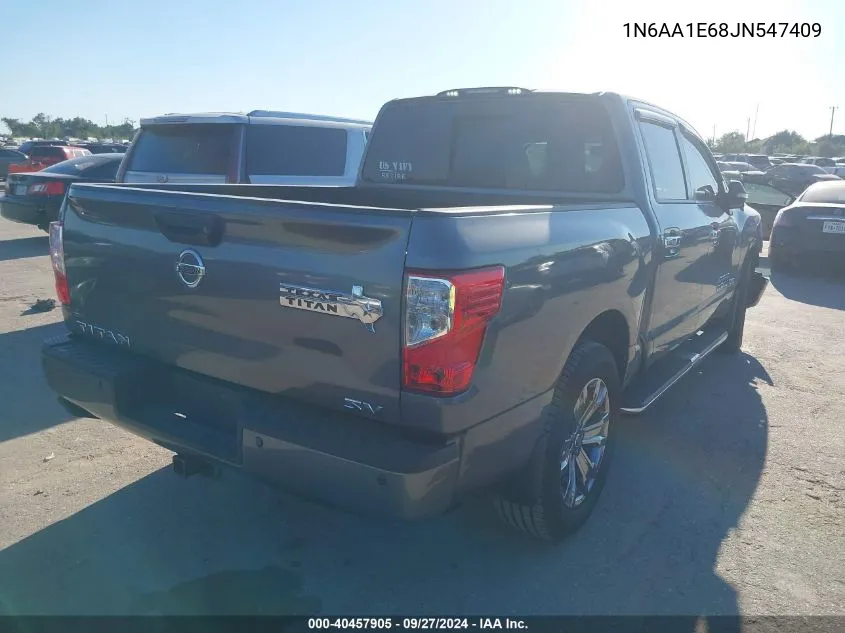 1N6AA1E68JN547409 2018 Nissan Titan Sv