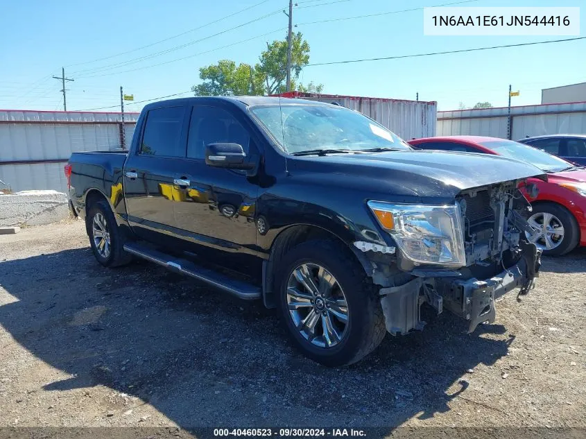 2018 Nissan Titan Sv VIN: 1N6AA1E61JN544416 Lot: 40460523