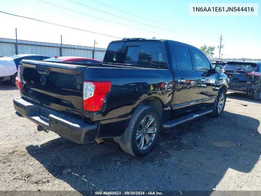 2018 Nissan Titan Sv VIN: 1N6AA1E61JN544416 Lot: 40460523