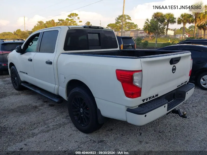 1N6AA1E51JN545380 2018 Nissan Titan Sv/Sl/Pro-4X/Plat Res