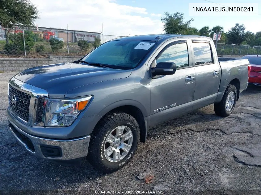 2018 Nissan Titan S VIN: 1N6AA1EJ5JN506241 Lot: 40473767