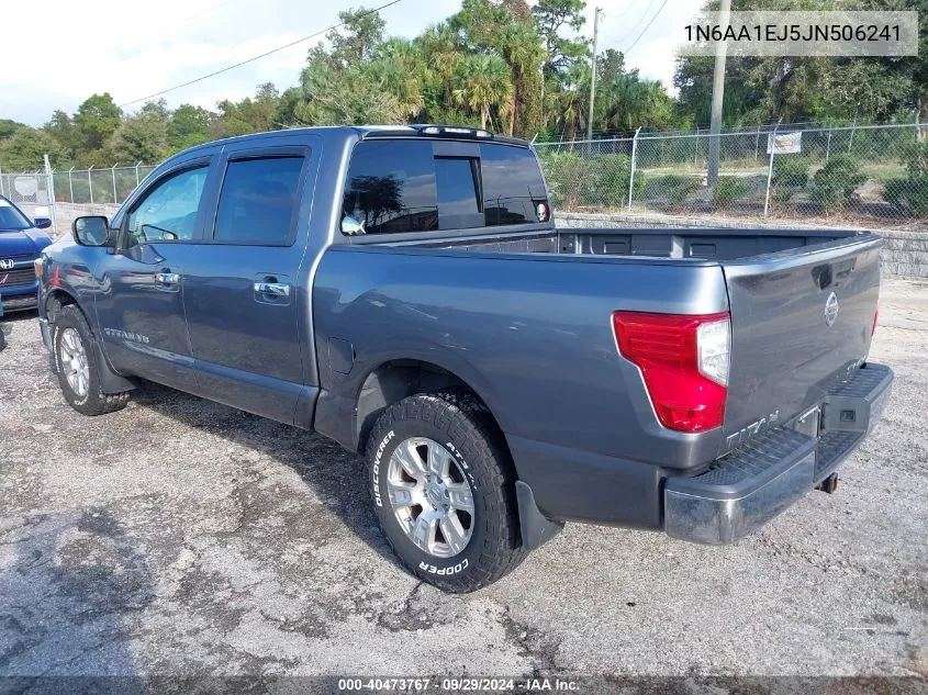 2018 Nissan Titan S VIN: 1N6AA1EJ5JN506241 Lot: 40473767