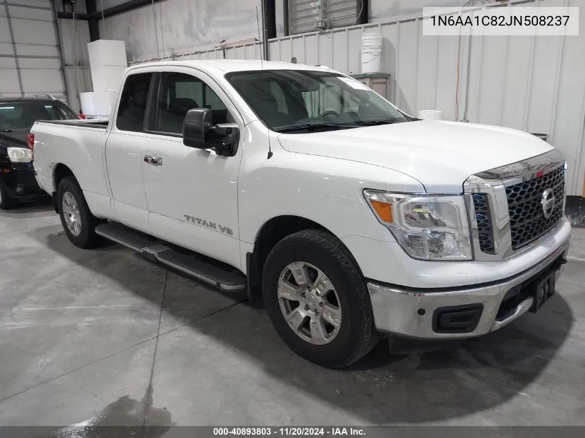 2018 Nissan Titan Sv VIN: 1N6AA1C82JN508237 Lot: 40893803