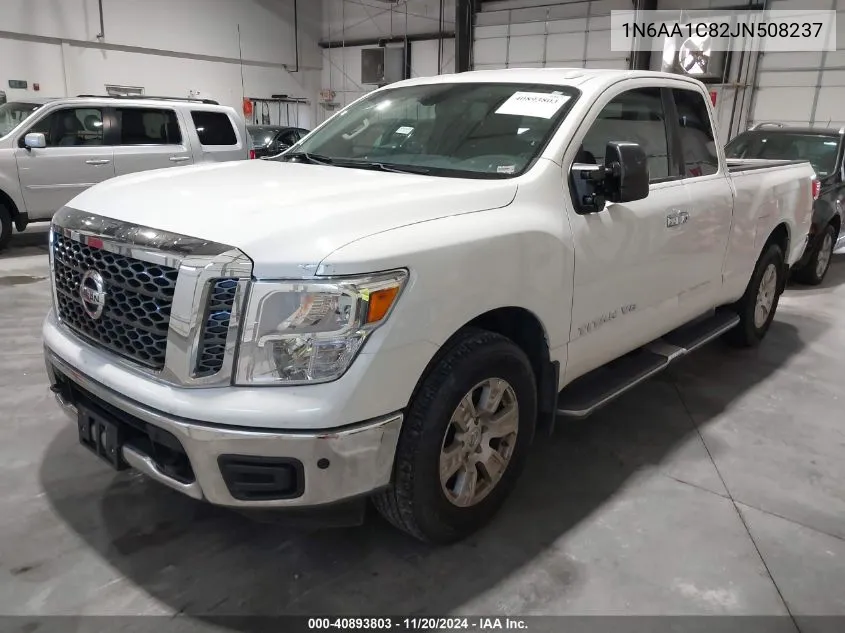 2018 Nissan Titan Sv VIN: 1N6AA1C82JN508237 Lot: 40893803