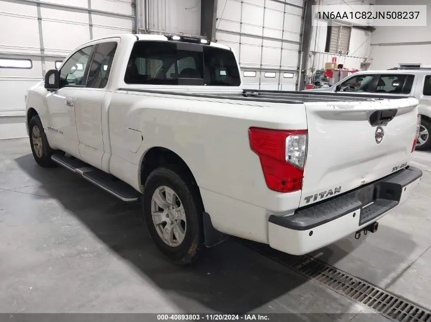 2018 Nissan Titan Sv VIN: 1N6AA1C82JN508237 Lot: 40893803