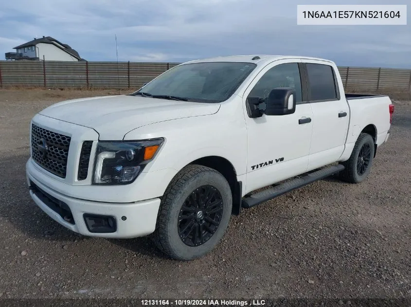 2019 Nissan Titan VIN: 1N6AA1E57KN521604 Lot: 12131164