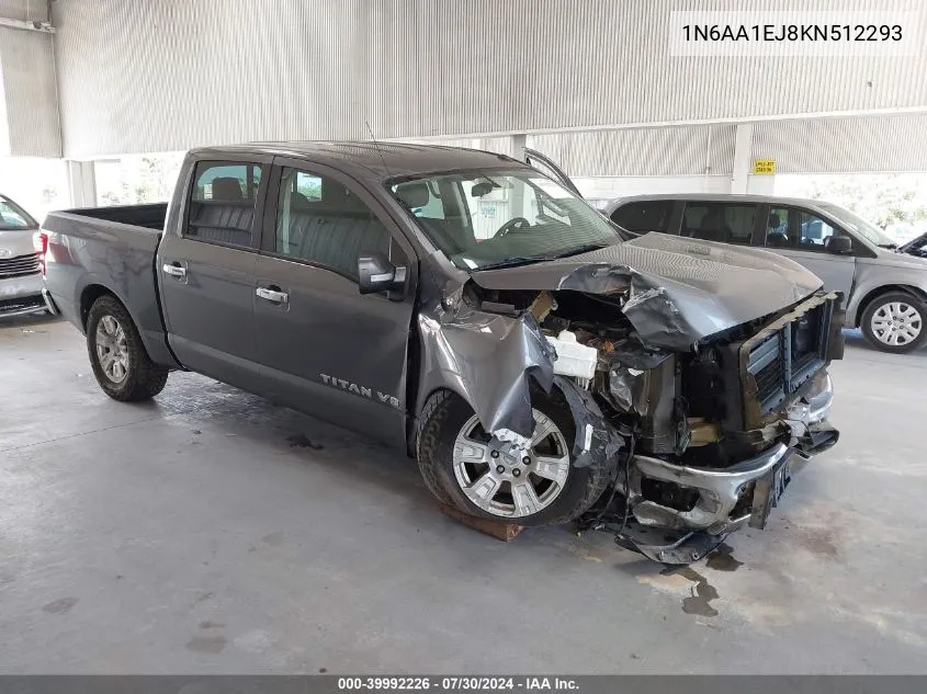 1N6AA1EJ8KN512293 2019 Nissan Titan Sv